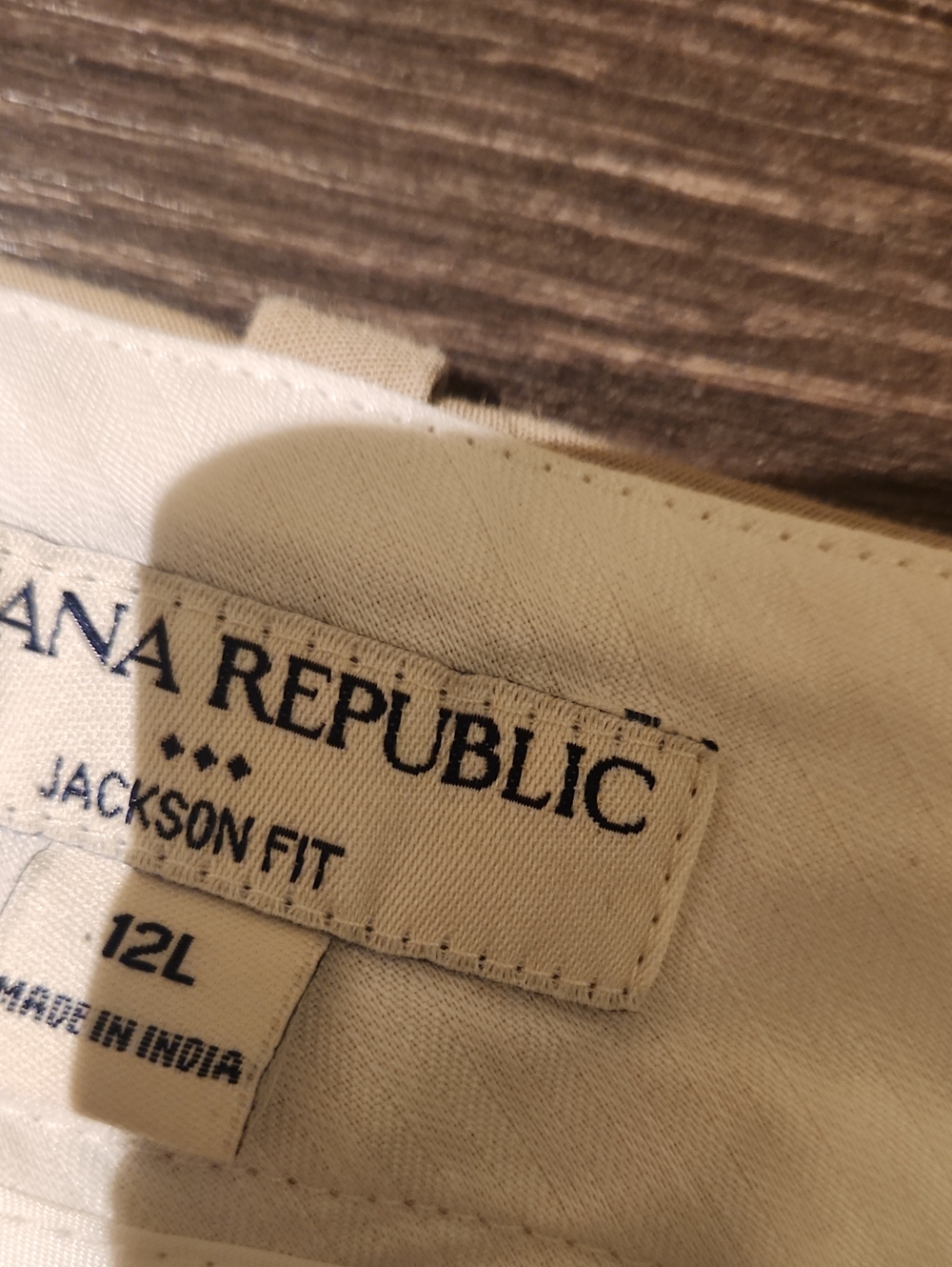❤️ BANANA REPUBLIC WIDE LEG JACKSON FIT PANTS / TROUSERS, 12L (31 LONG / TALL - Picture 5 of 8